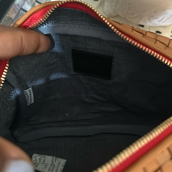 - Clare V. Midi Sac Woven Leather Crossbody - Picture 11 of 17